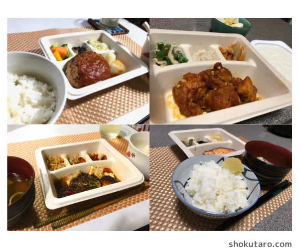実際にnoshを食べたときの写真