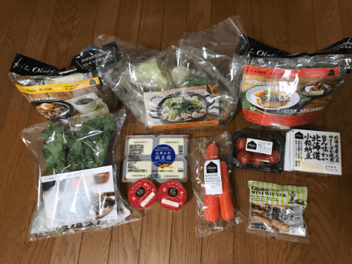 オイシックスお試しセットの内容